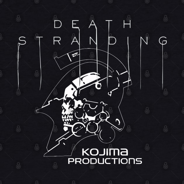 Death Stranding - Logo Text and Kojima by Aknazu